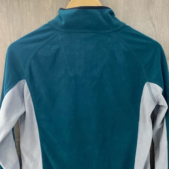 Horseware Ireland Fiona Half Zip Fleece Storm Green Women’s Size Large - Picture 11 of 16
